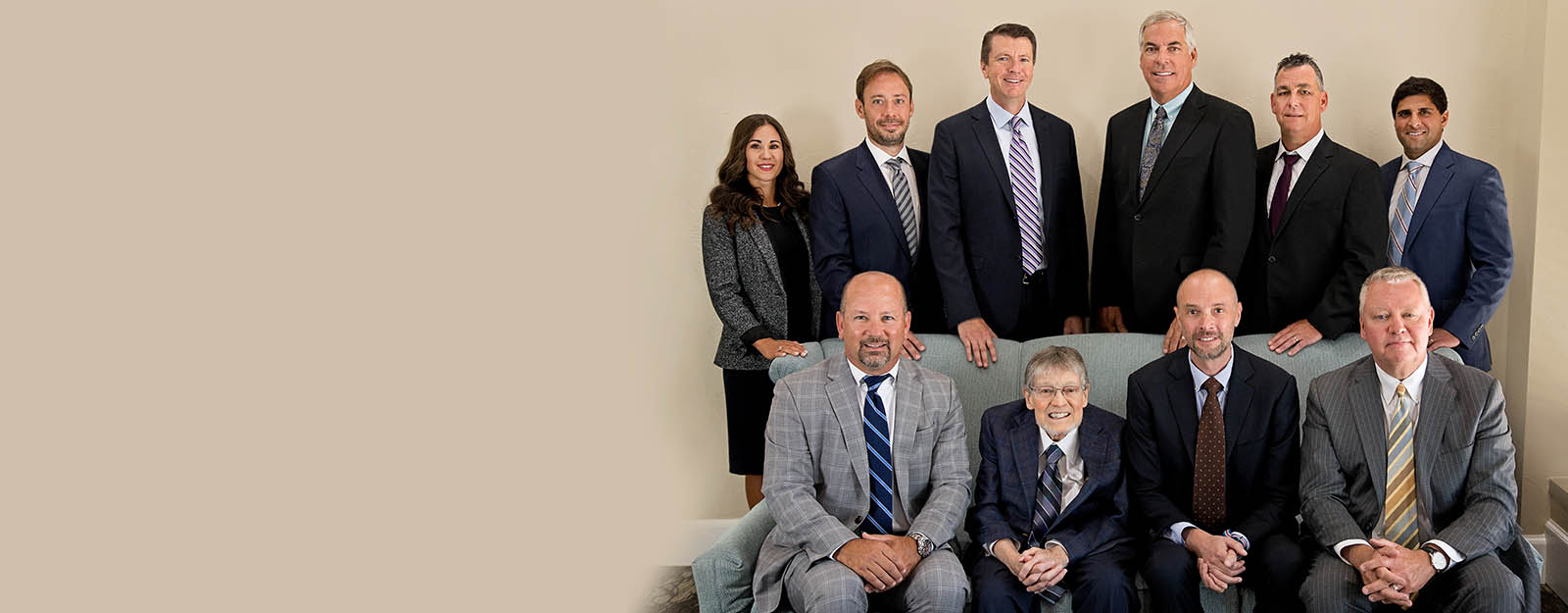 Photo of the Union State Bank Board of Directors.